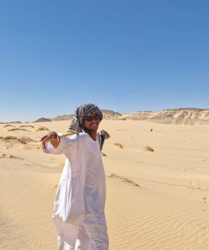 Mohamed in der West Desert